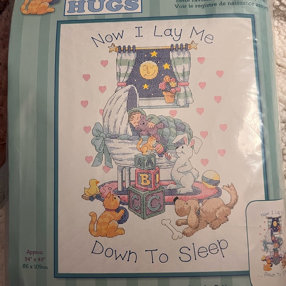 Now I Lay Me Down To Sleep Cross Stitch Kit